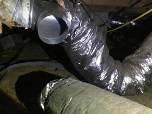 HVAC Duct - Disconnected